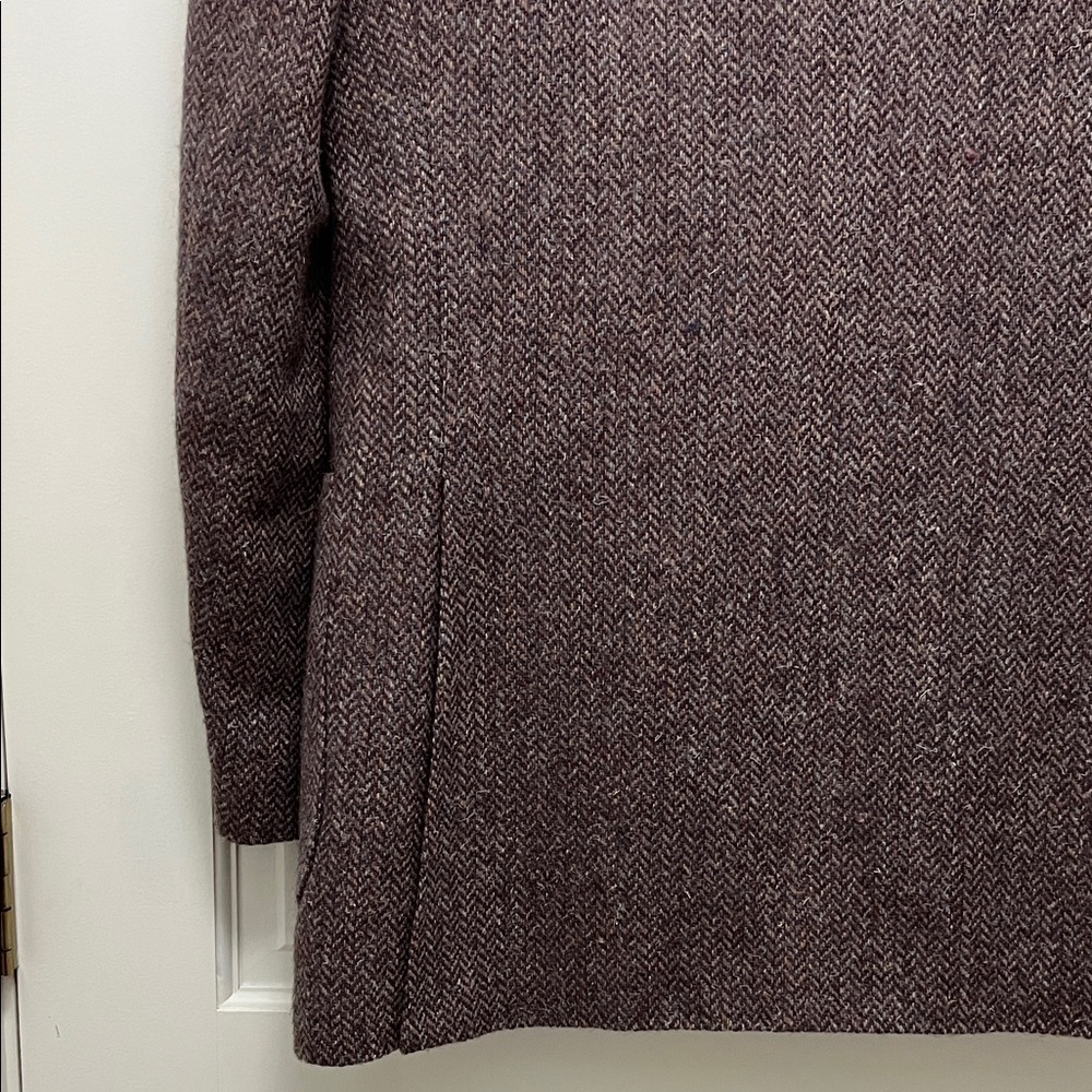 Vintage Dayton's Daniel Hechter Brown Wool Herringbone Blazer - Size Large - Picture 13 of 16
